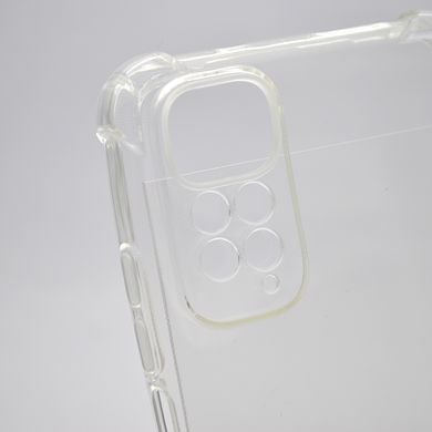 Силиконовый прозрачный чехол накладка TPU WXD Getman для Xiaomi Redmi Note 11/Redmi Note 11s Transparent/Прозрачный