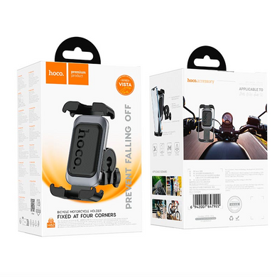 Велодержатель для мобильного телефона Hoco H82 Vista bicycle Motorcycle Universal holder Black