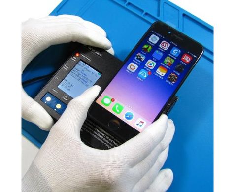 LCD дисплей (экран) для iPhone 7 с тачскрином Black Оригинал Б/У