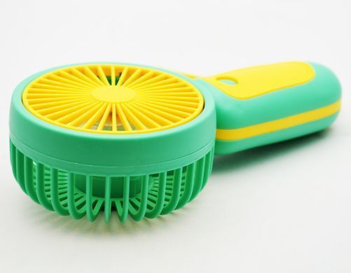 Портативний вентилятор S218 250 mAh Yellow-Green (Жовто-зелений)