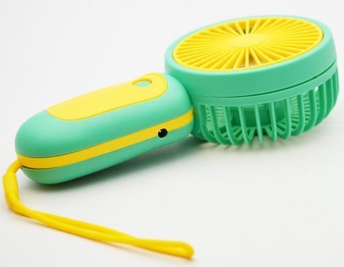 Портативний вентилятор S218 250 mAh Yellow-Green (Жовто-зелений)