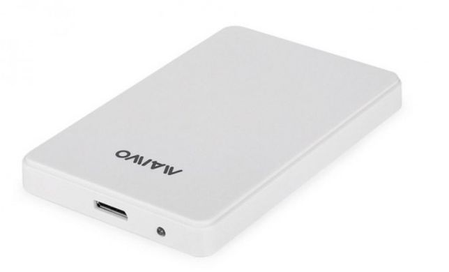 Зовнішня кишеня (адаптер) для HDD/SSD 2.5'' Maiwo K2503D White