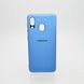 Чохол глянцевий з логотипом Glossy Silicon Case для Samsung A205/A305 Galaxy A20/A30 Blue