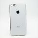 Чохол глянцевий з логотипом Glossy Silicon Case для iPhone 7/8 White