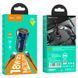 Автомобільний зарядний пристрій Hoco Z46 Blue Whale USB-A 18W QC3 з кабелем USB to Type-C Sapphire Blue