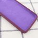 Чехол силиконовый с квадратными бортами Silicone case Full Square для iPhone Xr Maroon Бордовый
