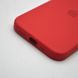 Чохол накладка Silicon Case з MagSafe Splash Screen для iPhone 13 Red