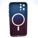 Чехол накладка с MagSafe Bright Case для Apple iPhone 11 Pro Plum-Blue