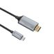 Переходник Hoco UA13 Type-C to HDMI Metal Gray