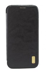 Кожаный чехол книжка XO Leather Book для iPhone XR 6.1'' (Black)
