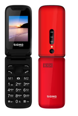 Телефон SIGMA X-style 241 Snap Red
