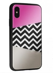 Чехол накладка Glass with TPU Case for Samsung A20 2019 (A205) Pink Gray