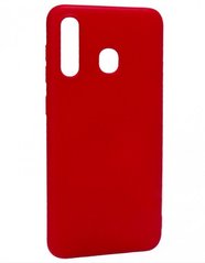 Чехол накладка Soft Touch TPU Case for Samsung A30 Red