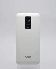 Внешний аккумулятор PowerBank Veron VR985 30000mHa White