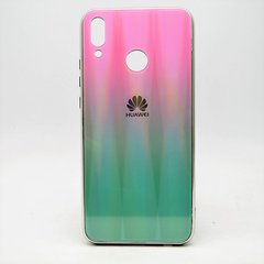 Чохол градієнт хамелеон Silicon Crystal for Huawei Y9 2019 Pink-Blue