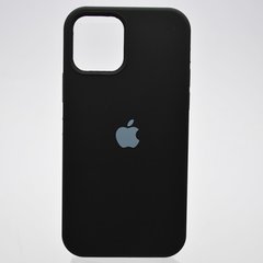 Чехол накладка Silicon Case для iPhone 12 Pro Max Black (тех.пакет)