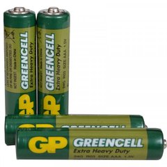 Батарейка GP Greencell 24G LR03 E92 size AAA 1.5V