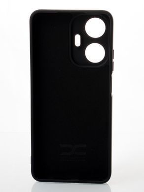 Чехол накладка Silicon Case Full Camera для Realme C55 Black/Черный