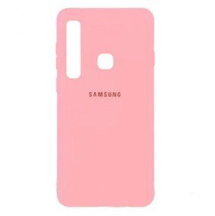 Чехол накладка Silicon Cover for Samsung A920 Galaxy A9 2018 Pink Copy