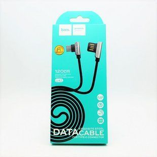 Кабель HOCO U42 "Exquisite Stell" USB-Type-C 1.2m Black
