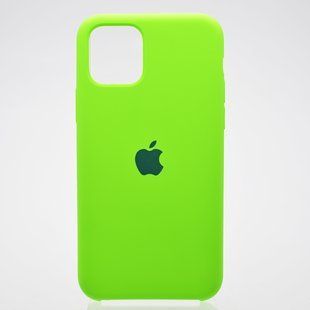 Чохол накладка Silicon Case для iPhone 11 Pro Shiny Green/Яскраво-зелений