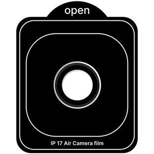 Защитное стекло на камеру Camera METAL для iPhone 17 Air Black