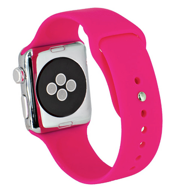 Ремінець для iWatch 42mm/44mm/45mm/49mm Original Design Neon Pink/Яскраво-рожевий