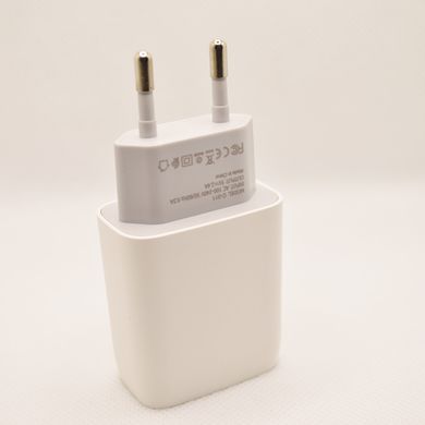 Сетевое зарядное устройство ANSTY C-011-I с Lightning кабелем 1USB 2.4A White