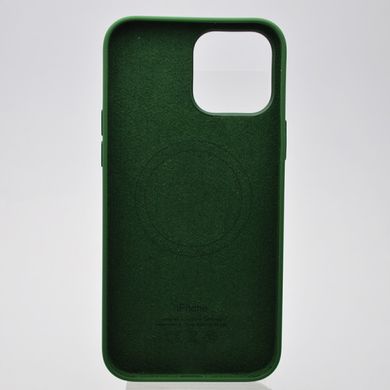 Чехол накладка Silicone Case Full Cover с MagSafe Splash Screen для iPhone 13 Pro Max Clover