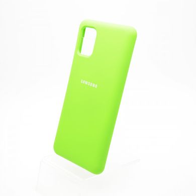 Чехол накладка Full Silicon Cover для Samsung A315 Galaxy A31 Green