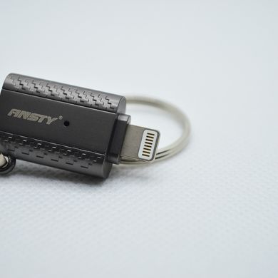 Переходник OTG ANSTY UA-02 USB to Lightning Male Dark Grey