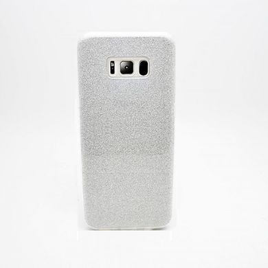 Чохол силіконовий з блискітками TWINS для Samsung G955 Galaxy S8 Plus Silver