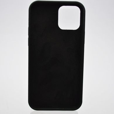 Чехол накладка Silicon Case для iPhone 12 Pro Max Black (тех.пакет)