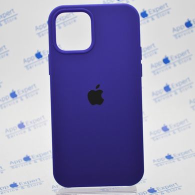 Чехол накладка Silicon Case Full Cover для iPhone 12/12 Pro Red