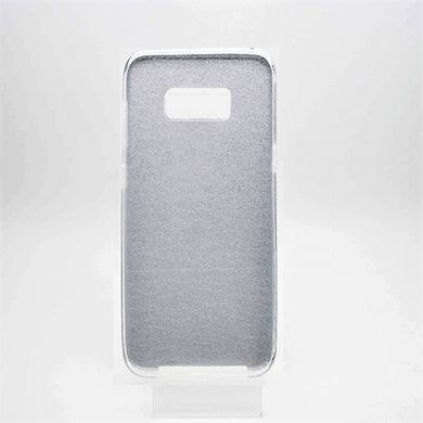 Чехол силиконовый с блестками TWINS для Samsung G955 Galaxy S8 Plus Silver