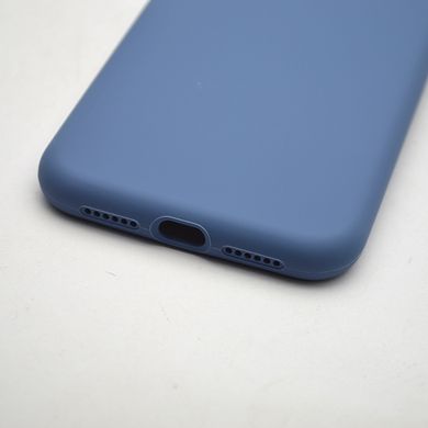 Чехол накладка Silicon Case Full Cover для iPhone Xr Dark Blue