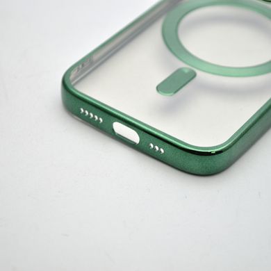Чохол накладка з MagSafe Stylish Case для Apple iPhone 14 Pro Dark Green