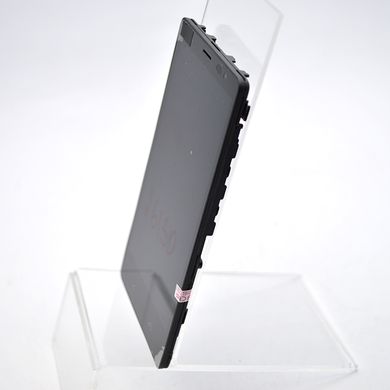 Дисплей (экран) LCD Nokia X2 Dual Sim с тачскрином и рамкой Black Original