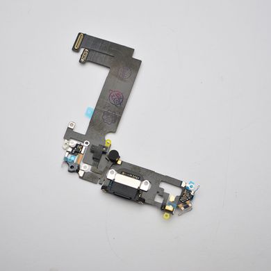 Шлейф iPhone 12 mini з чорним роз'ємом живлення APN:821-02611-07 Original