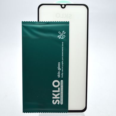 Захисне скло SKLO 3D для Samsung A305/A505/M305?M215 Galaxy A30s/A50/M30s/M21/M21s Black/Чорна рамка