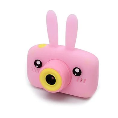 Детский цифровой фотоаппарат "Розовый зайчик" Epic X9 Kids Design Pink Rabbit, Розовый