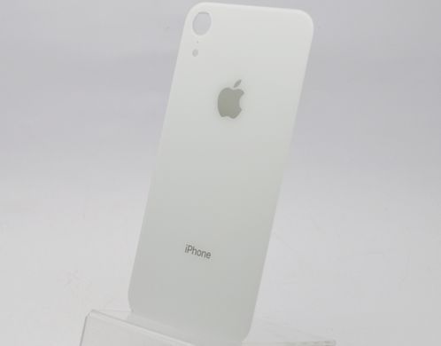 Задняя крышка Apple iPhone XR White HC (с большим отверстием под камеру)