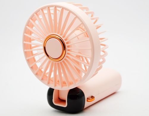 Портативний вентилятор N15D LED 800 mAh Pink (Рожевий)