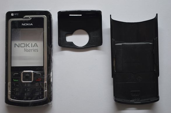 Корпус для телефона Nokia N72 Black HC