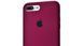 Чехол накладка Silicon Case Full Cover для Apple iPhone 7 Plus/8 Plus Marsala (Винный)