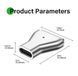 Адаптер живлення для Apple MacBook Type-C to MagSafe 2 White