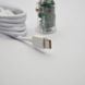 Автомобільна зарядка ANSTY CAR-013-T (1 USB 18W) with Type-C cable White