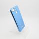 Чехол глянцевый с логотипом Glossy Silicon Case для Xiaomi Redmi 6 Blue
