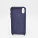 Чехол накладка Silicon Case для iPhone X/iPhone XS 5.8" Midnight Blue (08) Copy