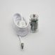 Автомобільна зарядка ANSTY CAR-013-T (1 USB 18W) with Type-C cable White